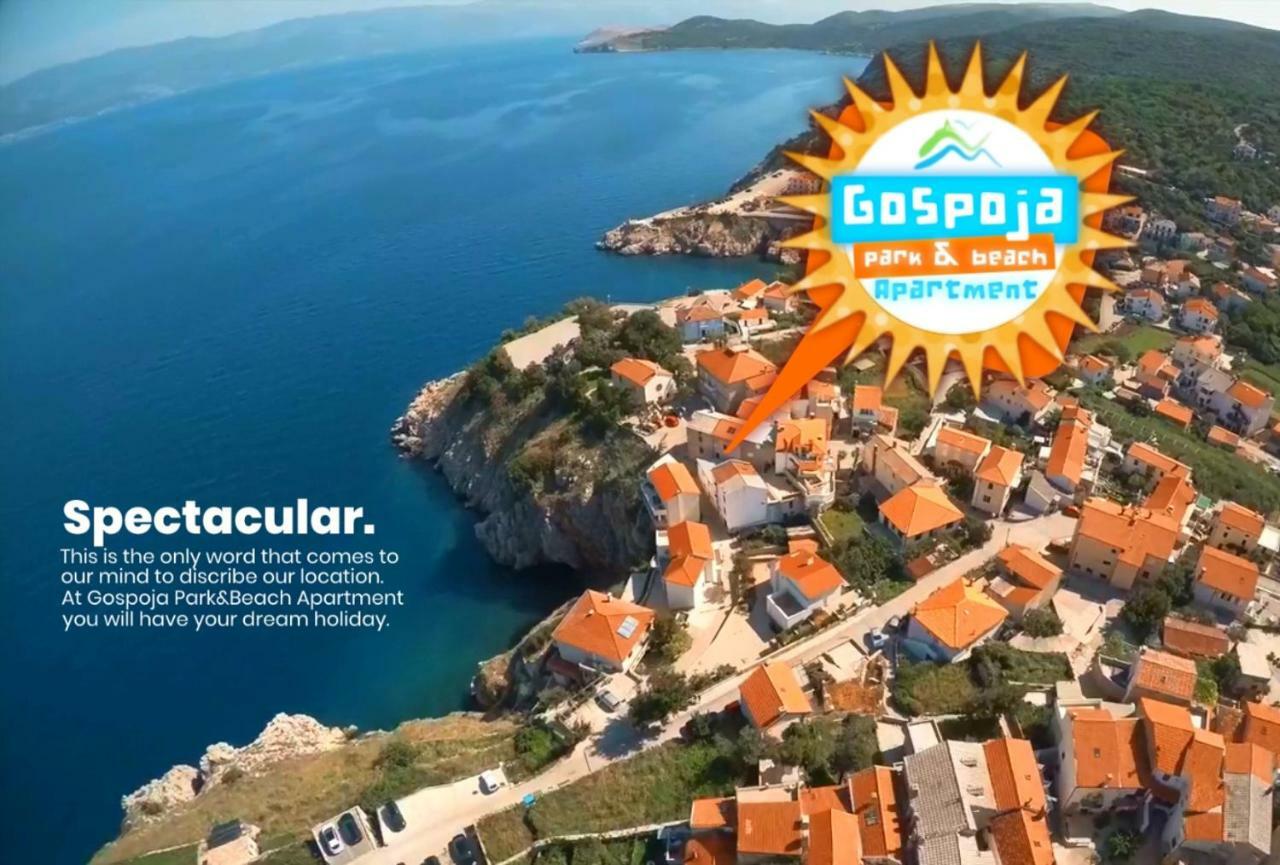 Gospoja Park & Beach Apartment Vrbnik Exteriör bild