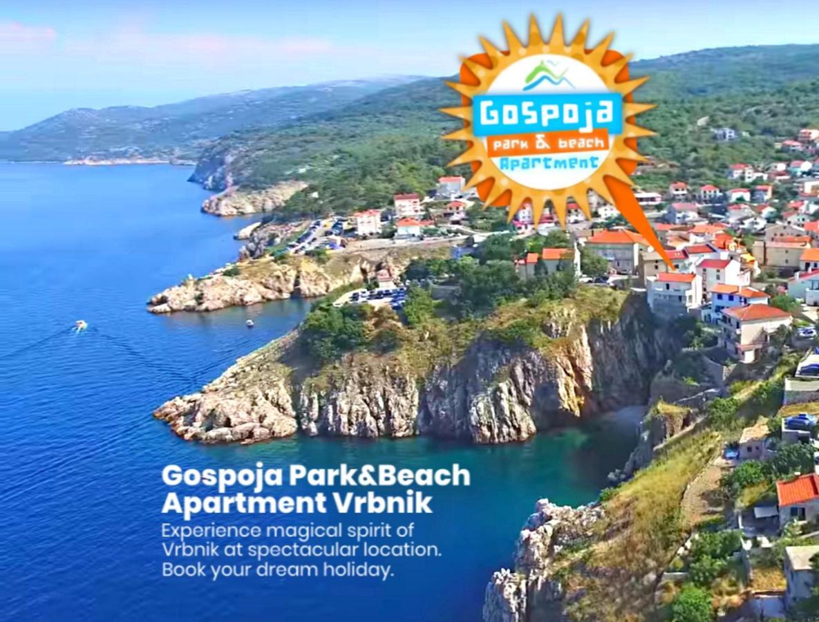 Gospoja Park & Beach Apartment Vrbnik Exteriör bild